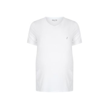 Alca Easy-Going 2-Pck Men T-Shirt V-Neck White 3XL