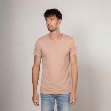 Alca Basic Regular Fit Heren T-Shirt Extra Lang 