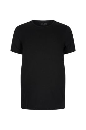 Alca 1-Pck Heren T-Shirt Ronde Hals Zwart 3XL 
